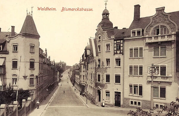 Buildings Waldheim Flags Landkreis Mittelsachsen