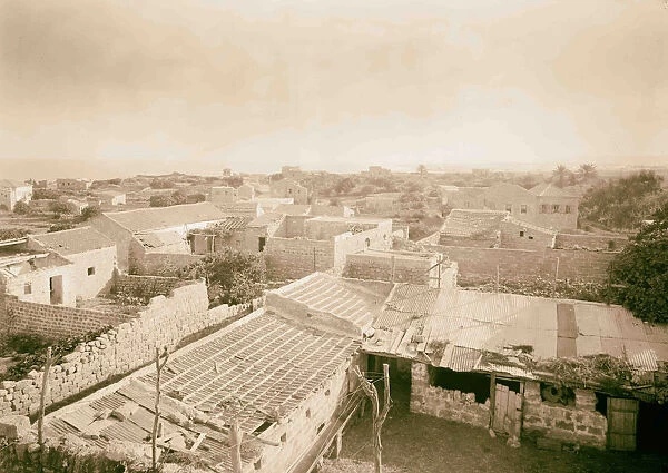 Caesarea Kaisarieh General view Arab town 1938