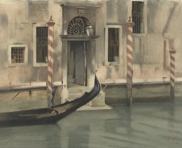 Canal Venice canals waters city Willem Witsen