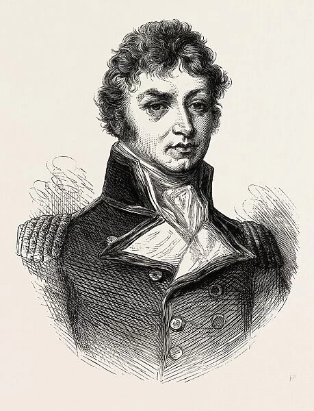 CAPTAIN (AFTERWARDS SIR PHILIP) BROKE. (From a Portrait published in 1815