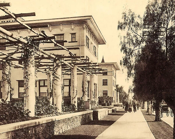 Carriages Hotel Maryland Pasadena 1905 California