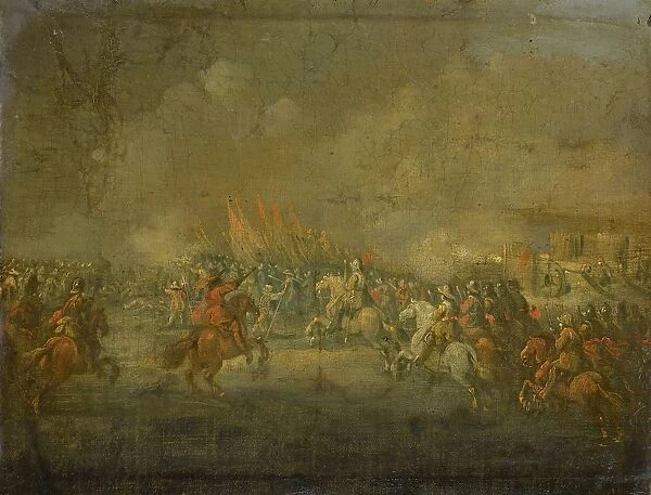A Cavalry Skirmish cavalry fight Battle cavalry