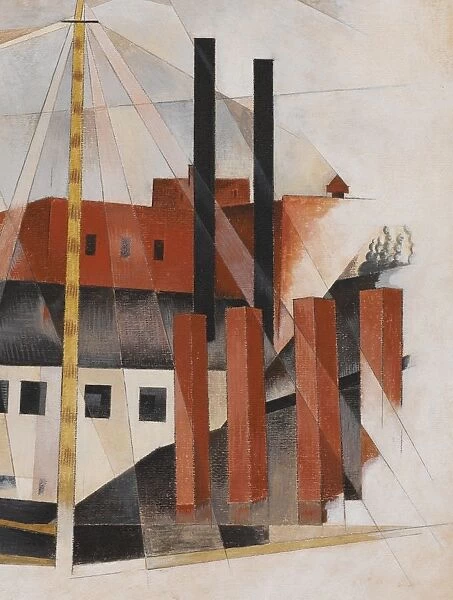 Charles Demuth Piano Movers Holiday 1919 Distemper