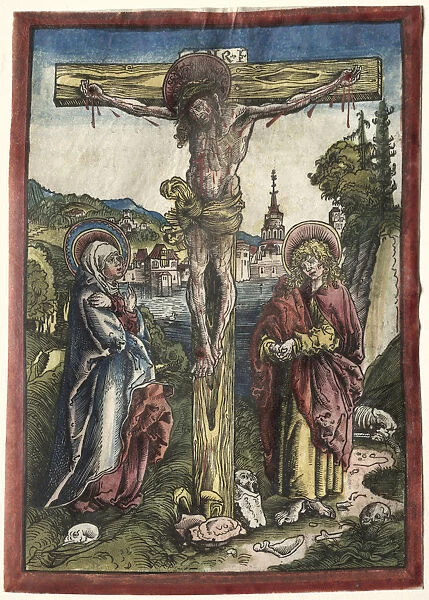 Christ Cross Virgin Saint John 1503 Lucas Cranach