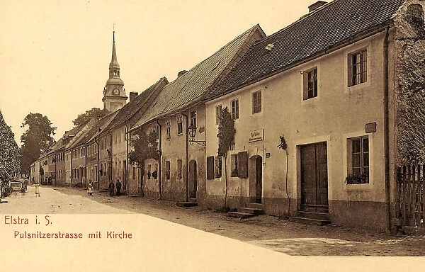 Churches Landkreis Bautzen Elstra 1903 Pulsnitzer StraBe