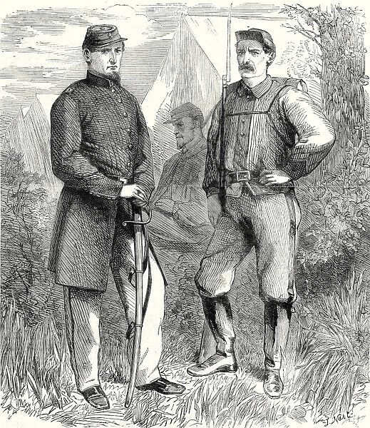 The Civil War In America; Colonel Ellsworths Volunteer Regiment, 15 June, 1861