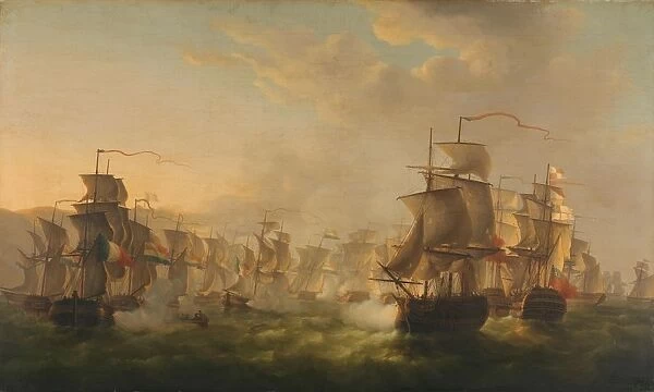 Clash Dutch British Fleets Passage Dutch Flotilla