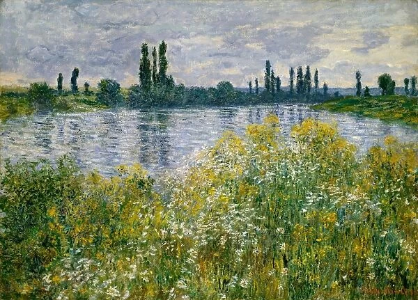 Claude Monet, Banks of the Seine, Va theuil, French, 1840-1926, 1880, oil on canvas