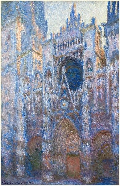 Claude Monet, French (1840-1926), Rouen Cathedral, West Facade, 1894, oil on canvas