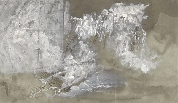 Cloud figures float Gustave DorA 1842 1883 paper