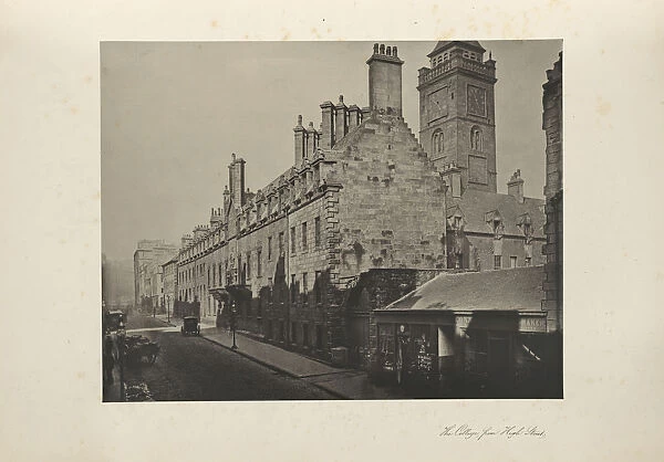 College High Street Thomas Annan Scottish 1829