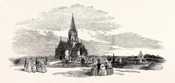 Consecration of the St. Pancras and Islington Extramural Cemetery, Finchley Road