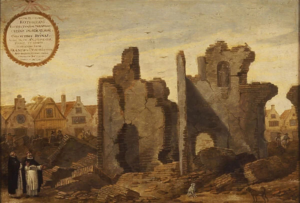 Cornelis Saftleven Ruin Dominican Predikheren Monastery