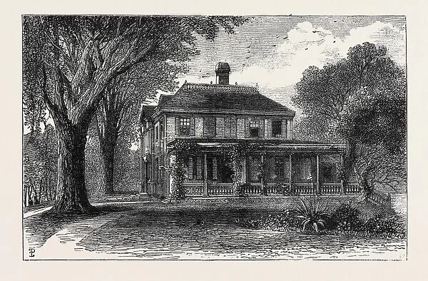 The Craigie House, Cambridge, Massachusetts, u