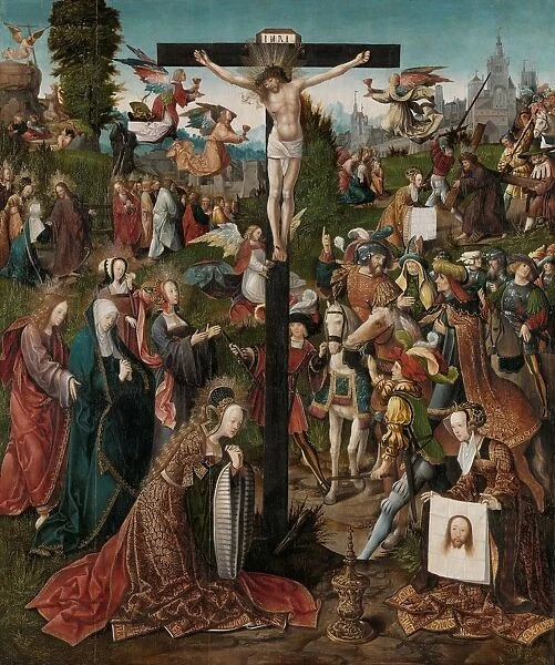 Crucifixion Kruisberg figures various epiodes