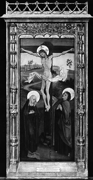 Crucifixion reverse Saint Francis Assisi Resurrection