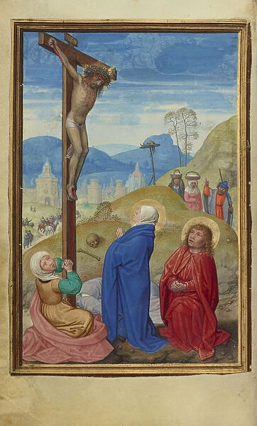 Crucifixion Simon Bening Flemish 1483 1561 Bruges