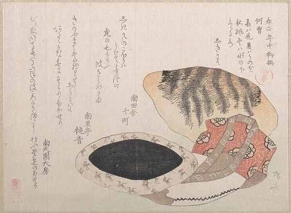 Cushion Short Coat Fur Tiger Edo period 1615-1868