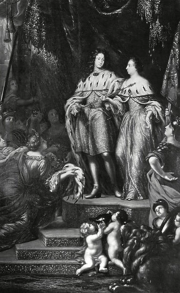 David KlAocker Ehrenstrahl 1628a'1698 Queen Hedvig Eleonora