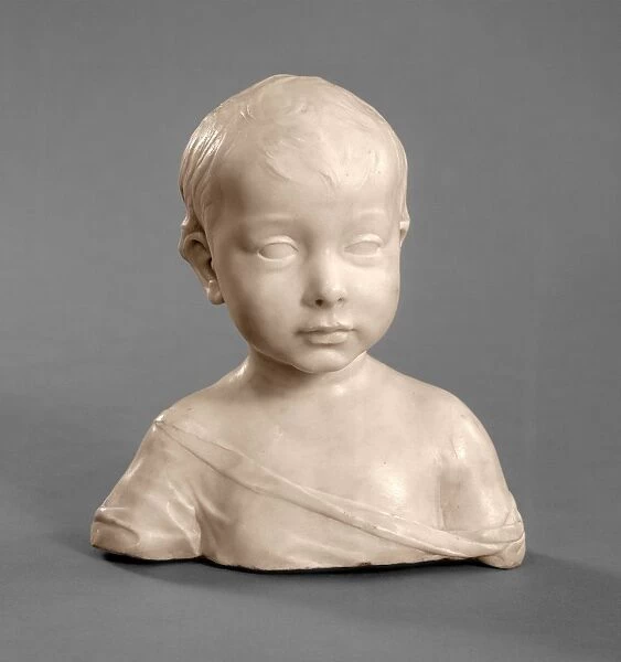 Desiderio da Settignano, A Little Boy, Italian, c. 1429 - 1464, 1455-1460, marble
