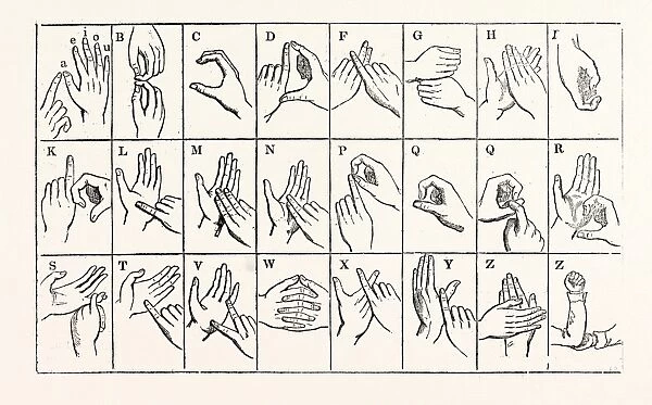 The Double-handed Alphabet
