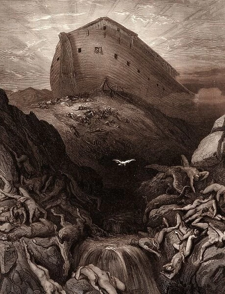 The Dove Sent Forth from the Ark, by Gustave Dore