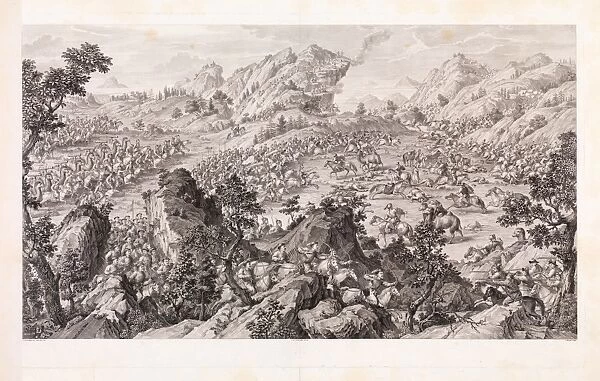 Drawings Prints, Print, Battle Arcul, Conquests Emperor China