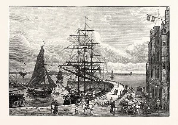 Edinburgh: Leith Pier and Harbour, 1798