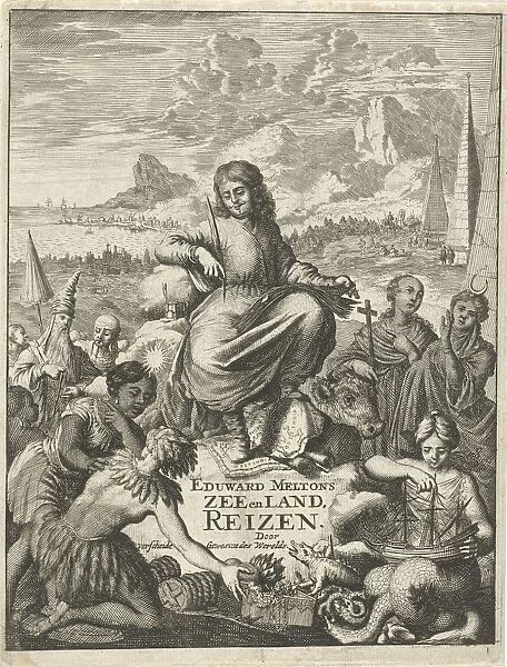 Edward Melton surrounded personifications Title page