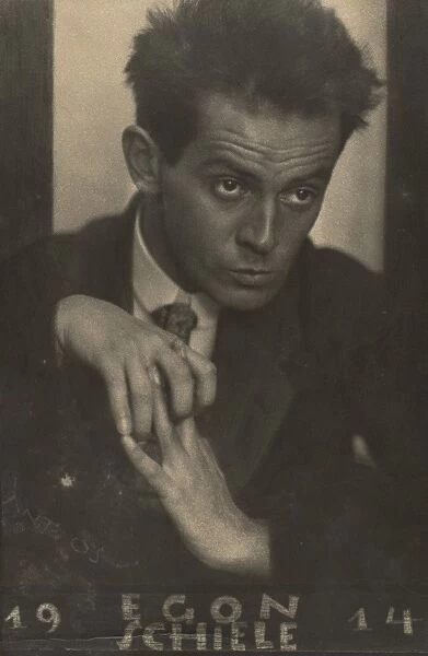 Egon Schiele 1914 Gelatin silver print Image