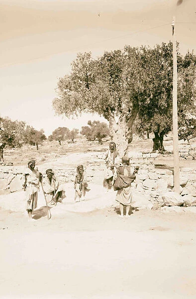 Elijah rested Valley Jehosaphat 1898 Middle East