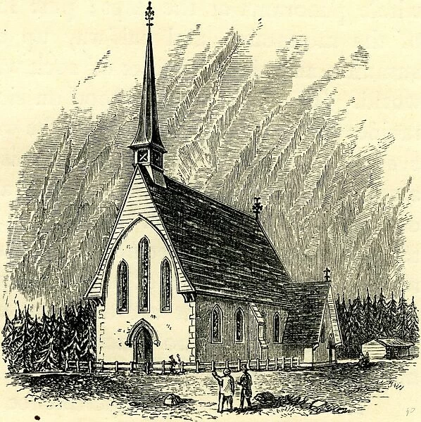 English Church at Chamouni, Switzerland