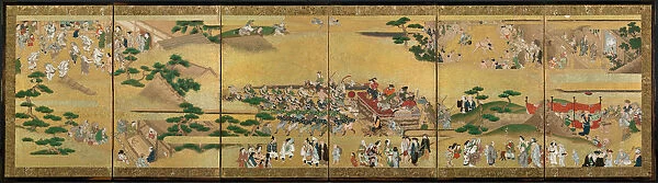 Festival Scenes 1615-1699 Japan Edo Period 1615-1868