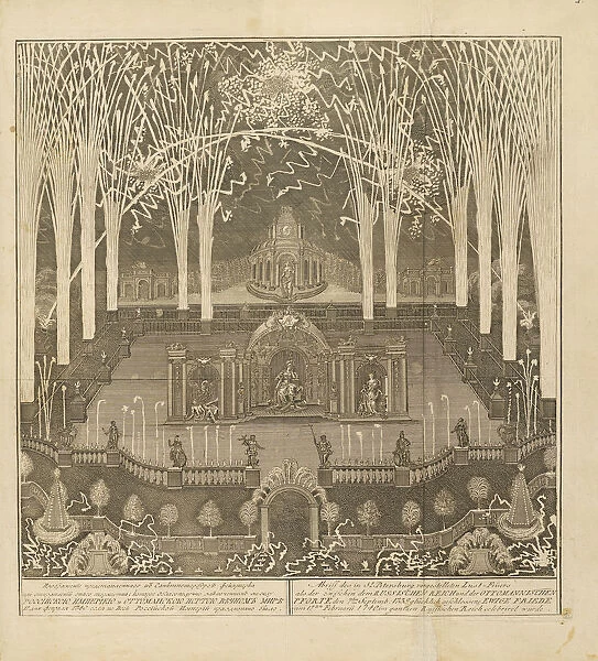 Fireworks displays eighteenth century Russia