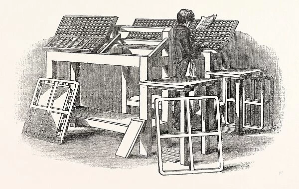 Frames, Cases, to be used in the process of printing