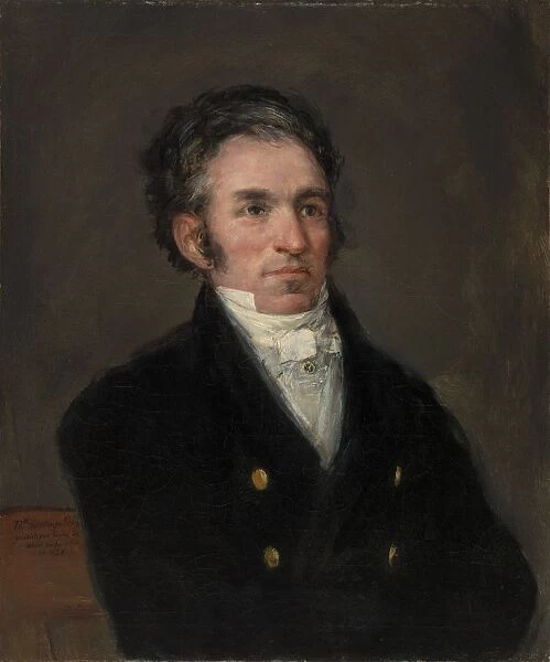 Francisco de Goya Portrait Jacques Galos 1826