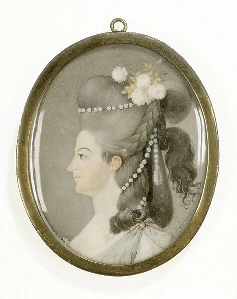 Frederika Sophia Wilhelmina, 1751-1820, Princess of Prussia. Wife of Prince Willem V