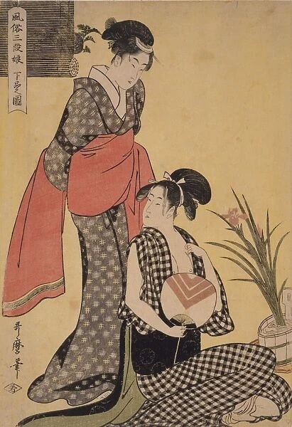 Gebon no zu = [Picture of the lower class], Kitagawa, Utamaro (1753?-1806), (Artist)