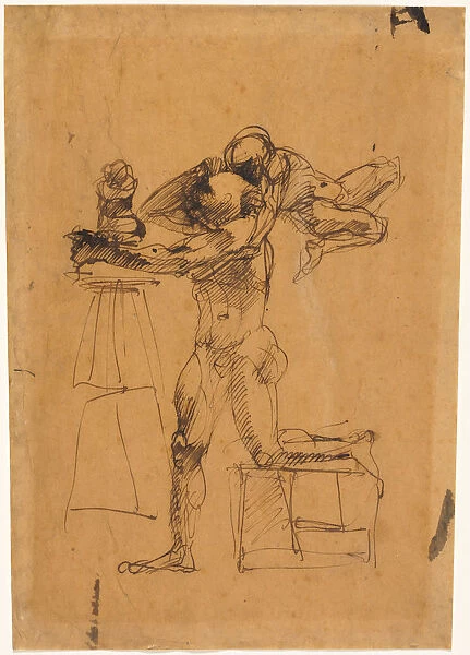 Genius Sculptor 1880-1883 Auguste Rodin French