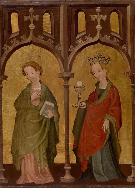 German Bohemian Two Female Saints Unidentified artist