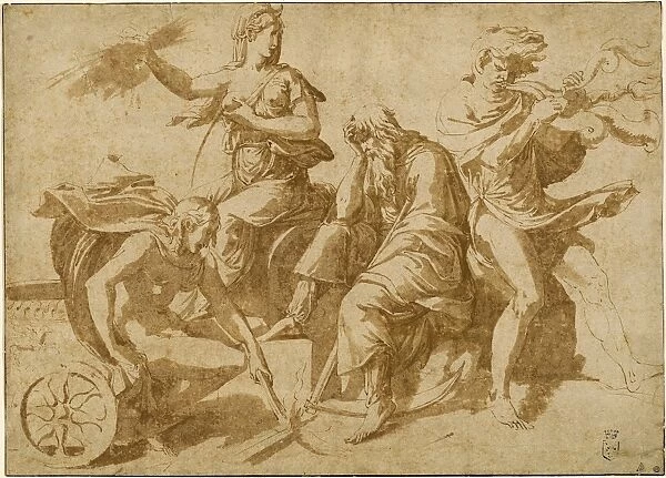 Giulio Romano (Italian, 1499 - 1546), The Four Elements, c