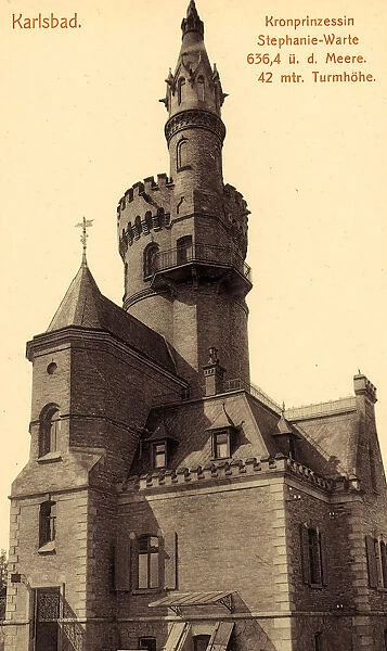 Goethova vyhlidka 1912 Karlovy Vary Region