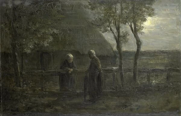 Gossip, Jozef Israels, 1897
