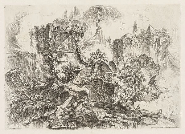 Groteschi Ruins Serpents ca 1745-50 Giovanni Battista Piranesi
