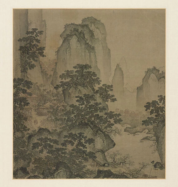 Haven Peach-Blossom Spring mid-1400s Attributed