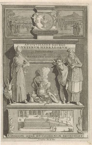 Hebrew priests pedestal Title page Hadrian Relandus