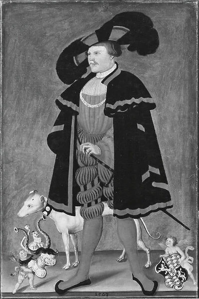 Henrik 1487-ca 1552 pfalzgreve Bavaria painting