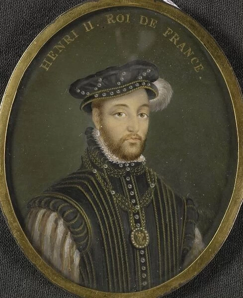 Henry II 1519-59 King France Portrait Half-way