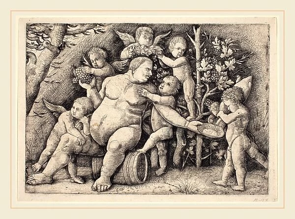 Hieronymus Hopfer after Andrea Mantegna (German, active c. 1520-1550 or after), Silenus