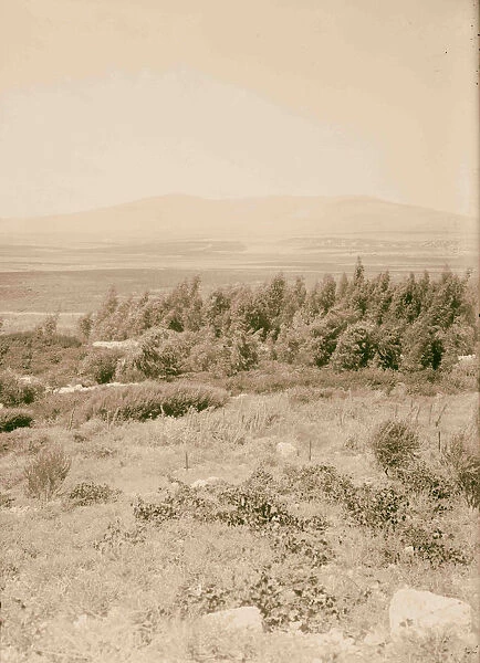 Hill Moreh Plain Esdraelon 1900 Israel